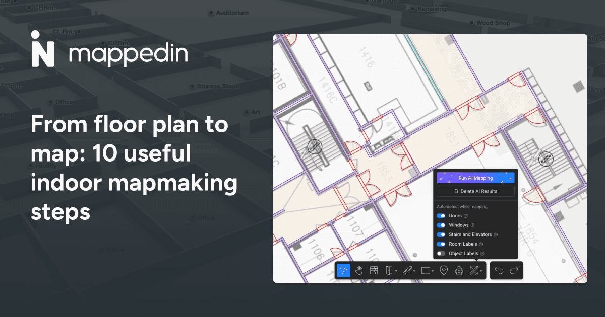 10 Useful Indoor Mapmaking Steps