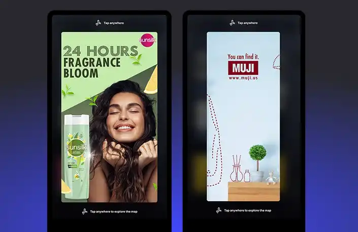 Turn screens into renvue example