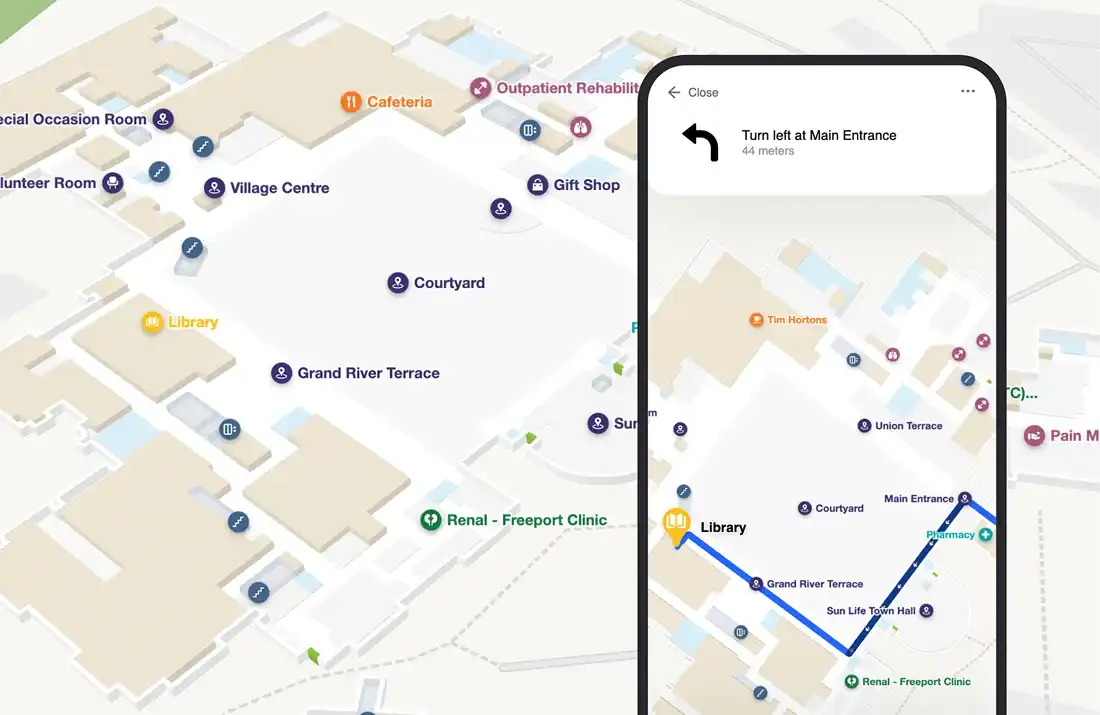 Healthcare Map Exampl