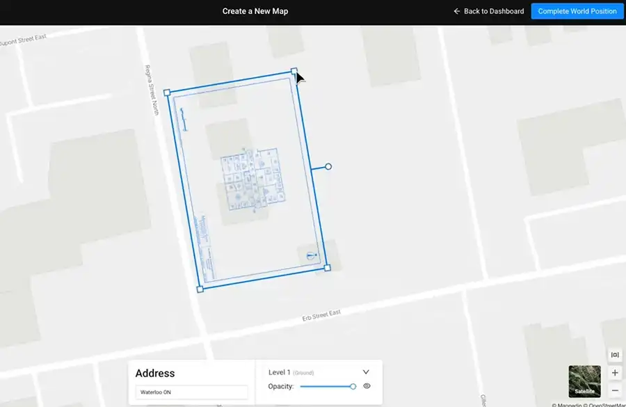 Editorable links example