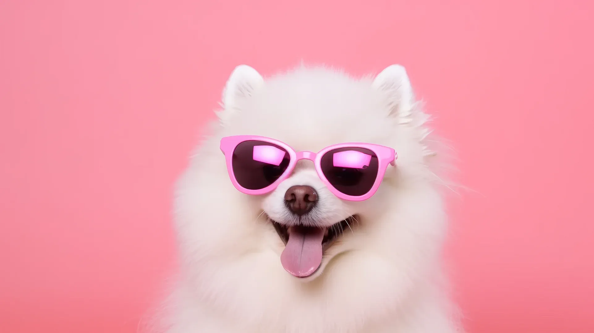 Cute dog with Sun Glasses