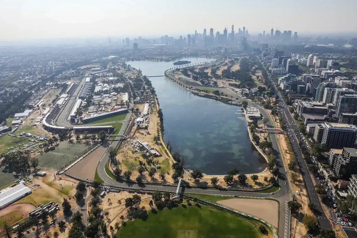 Australian Grand Prix course photo