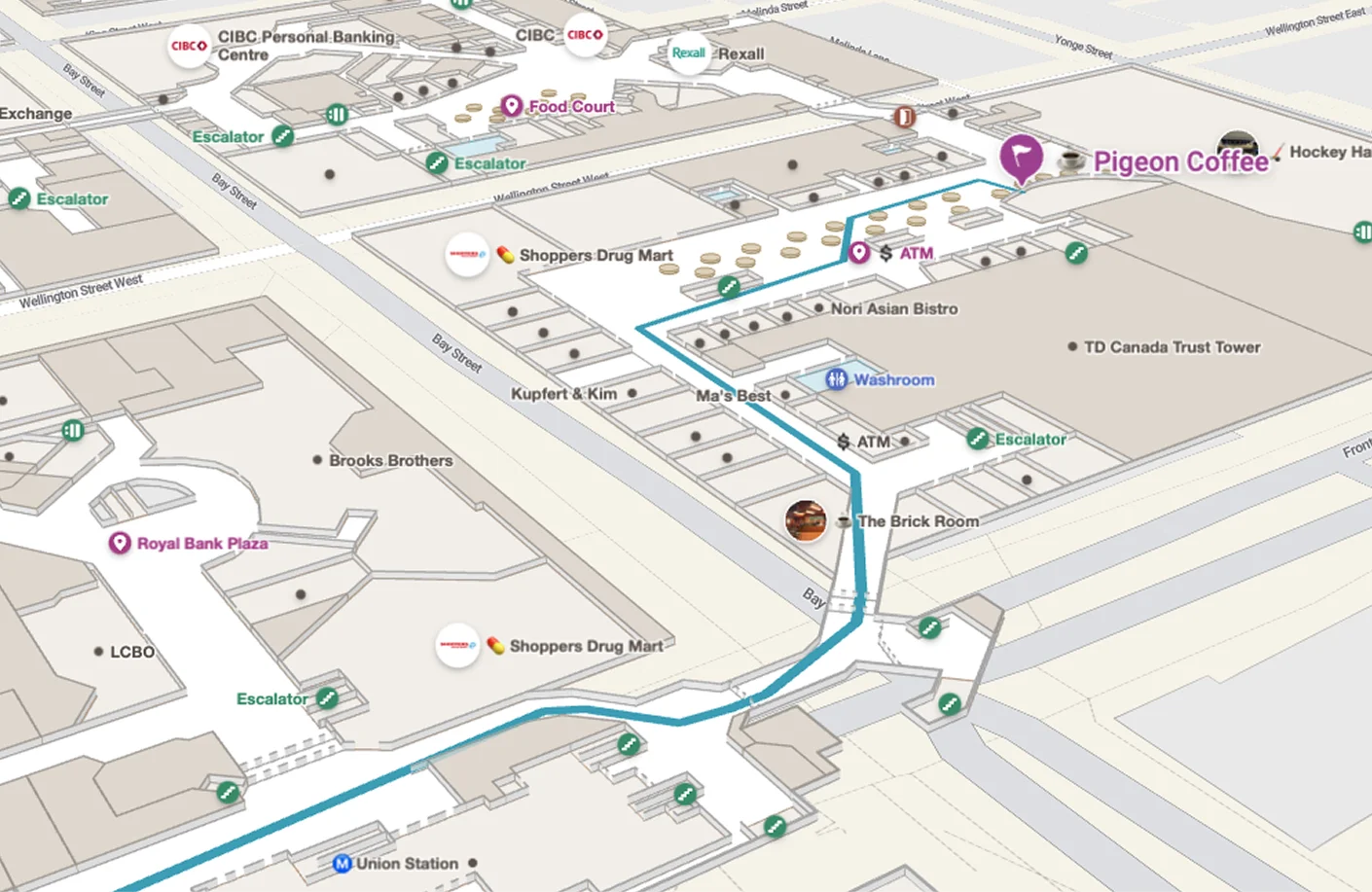Use indoor maps anywhere example