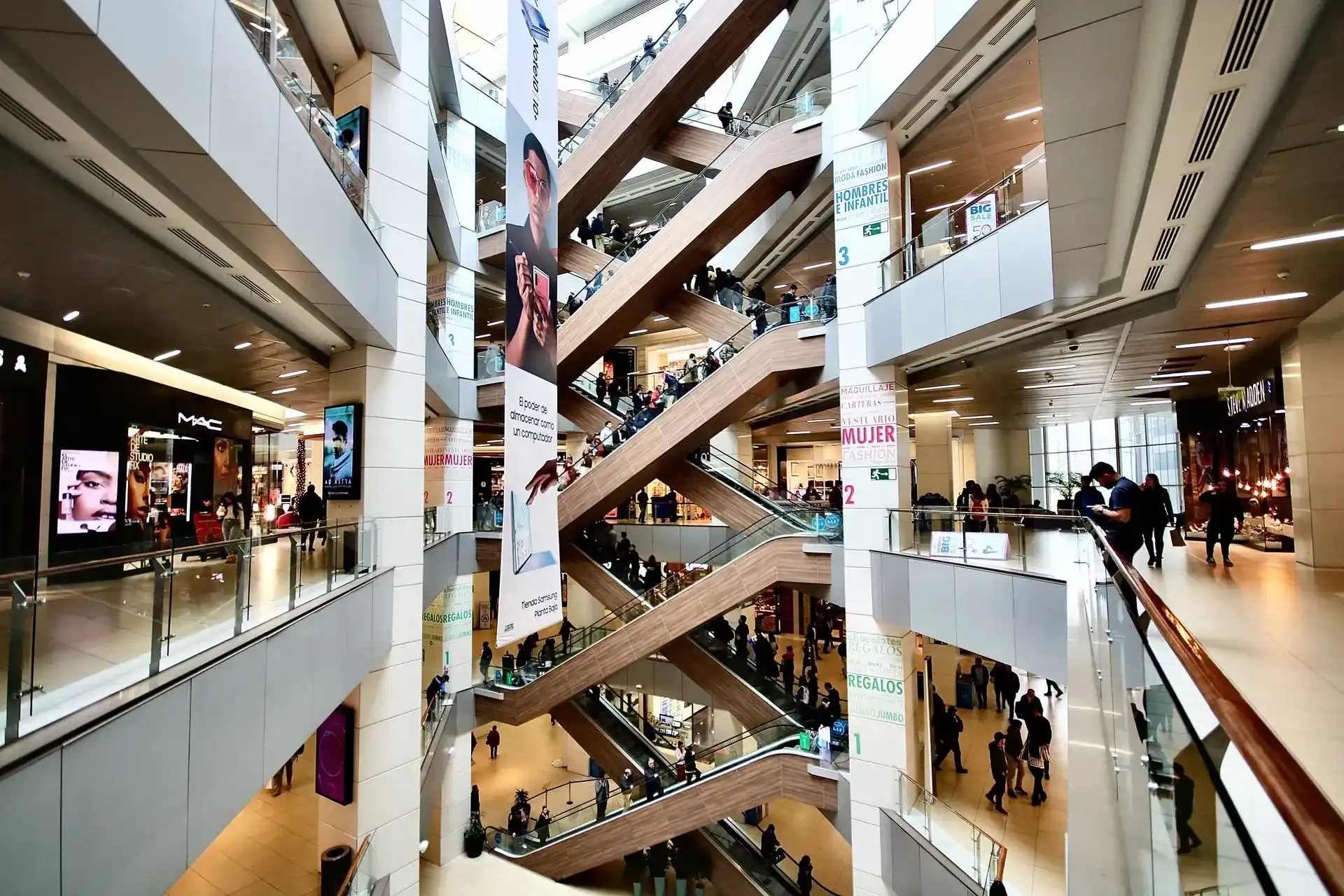 Mall interior