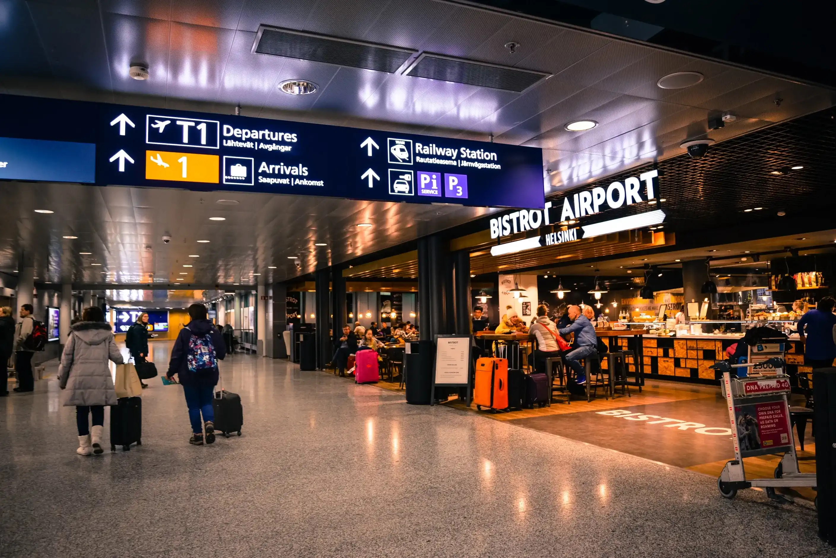 Airport interior