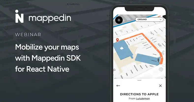 Mobilize your maps with Mappedin SDK for React Native tile card
