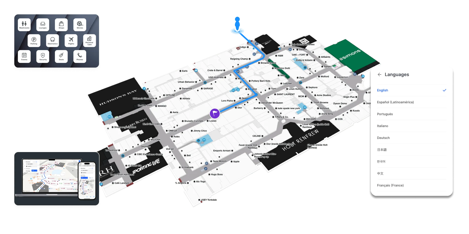 Oxford PropertiesExample Map