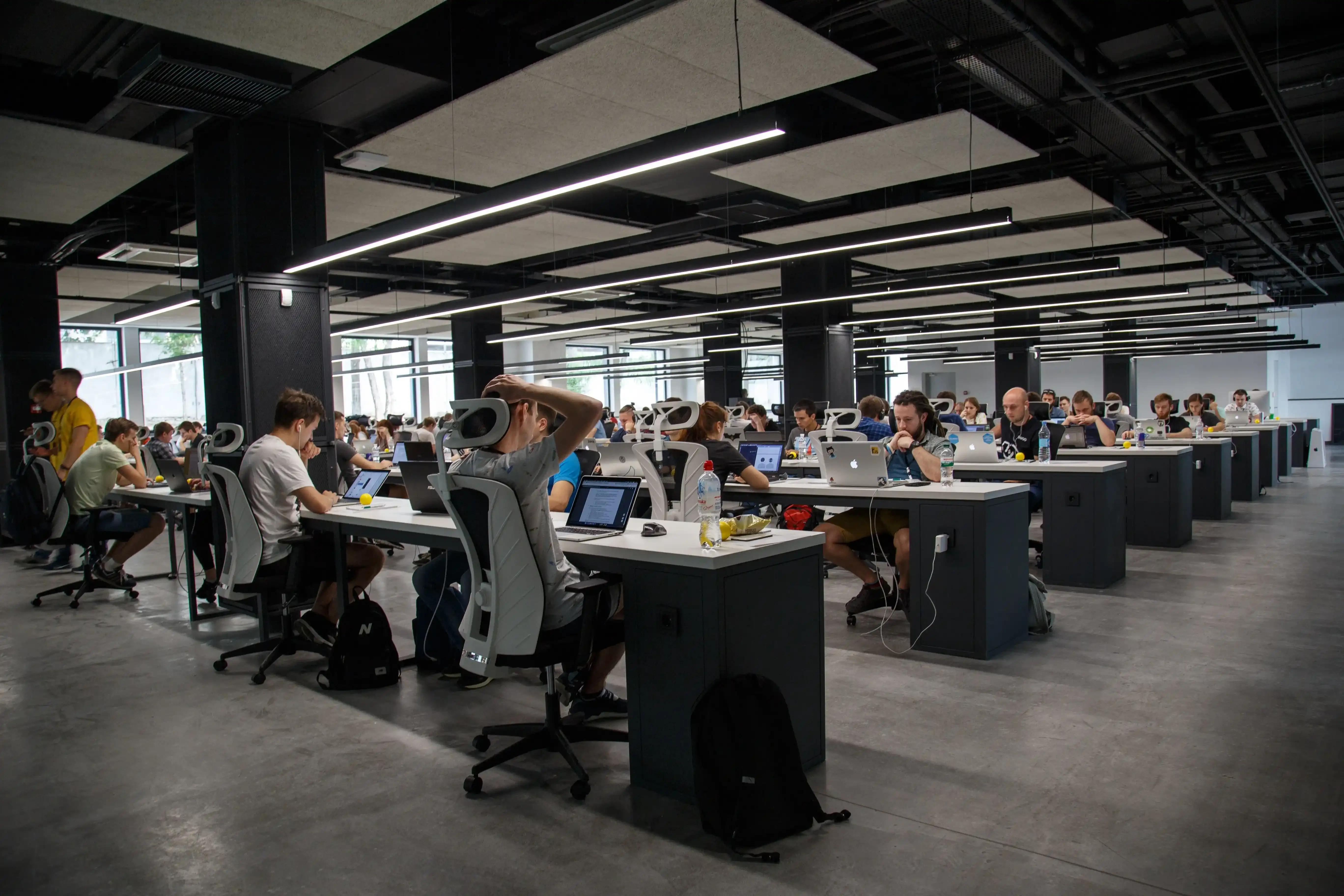 office with open desks