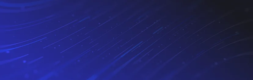 blue swooping vector design