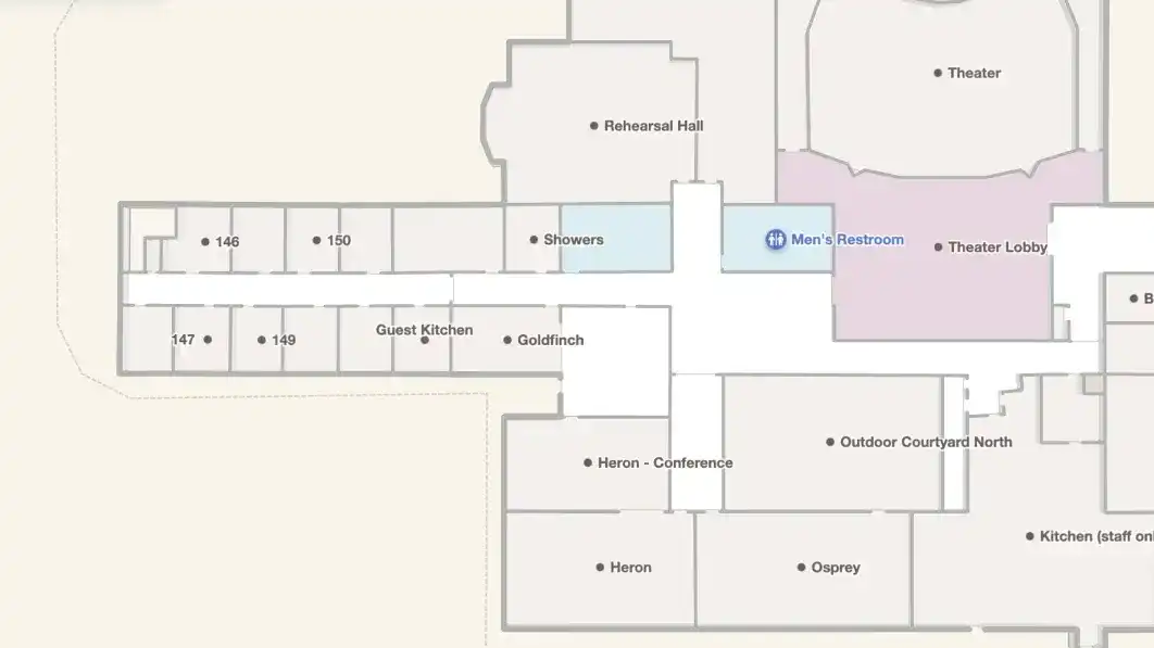 Inhabit Conference map