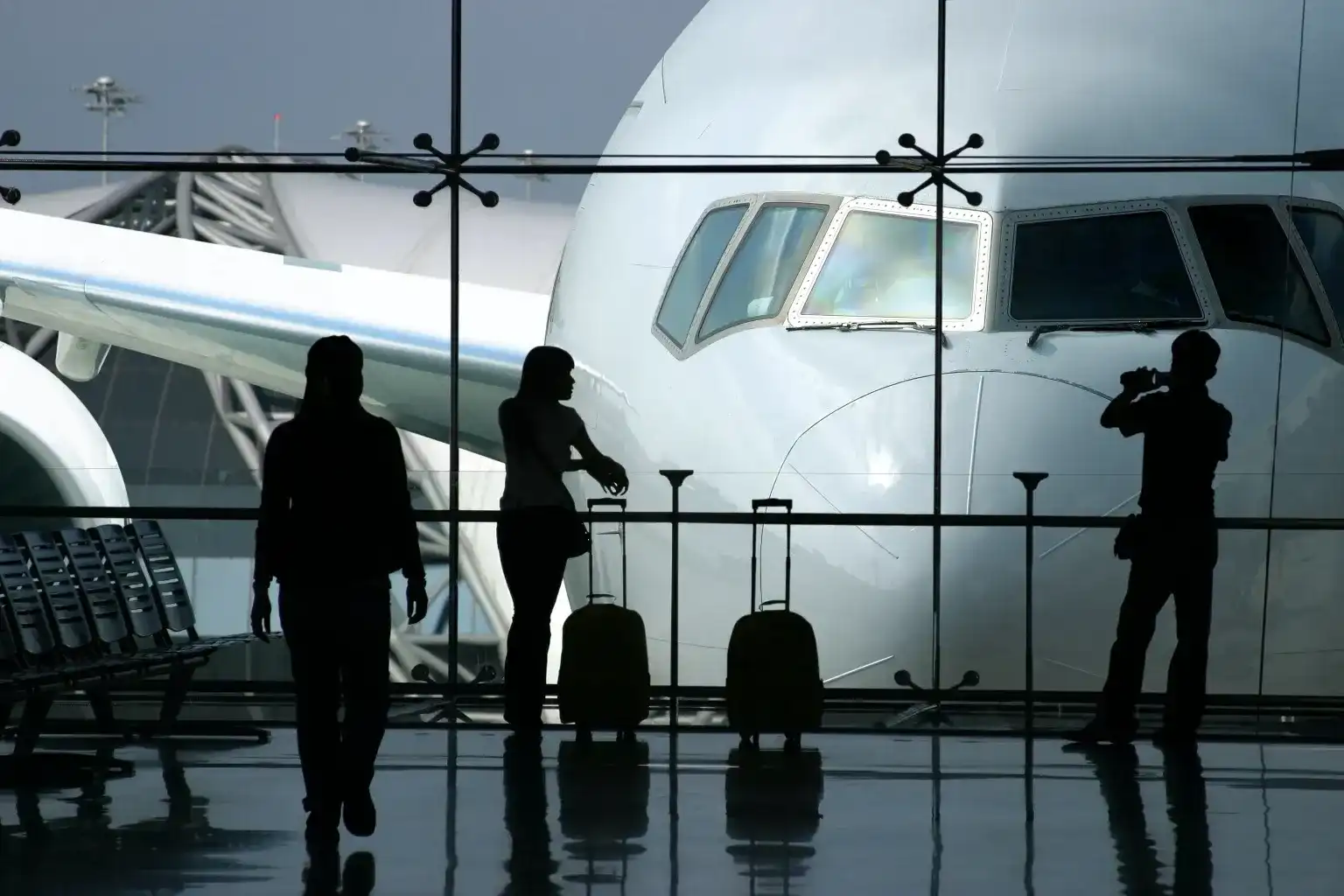 Airport interior